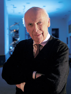Portrait of James D Watson