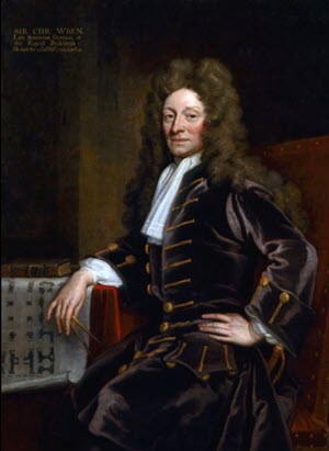 Portrait of Sir Christopher Wren